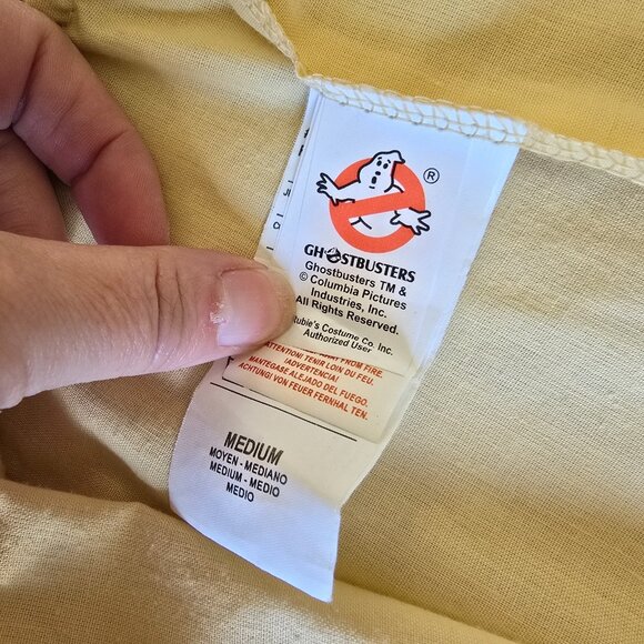 Ghostbusters Costume Childrens Size Medium Rubie's Jumpsuit Halloween Dress Up - Picture 6 of 14